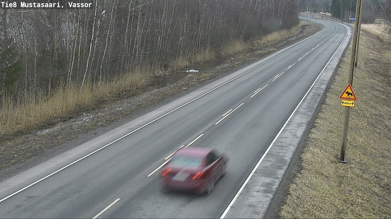 Weather Camera Image Road 8 Mustasaari, Vassor, Mustasaari, Pohjanmaa