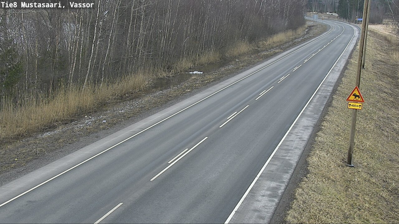 Weather Camera Image Road 8 Mustasaari, Vassor, Mustasaari, Pohjanmaa