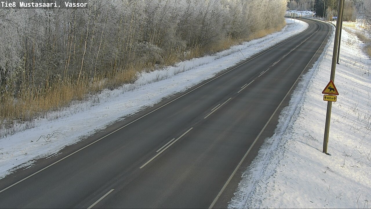 Weather Camera Image Road 8 Mustasaari, Vassor, Mustasaari, Pohjanmaa