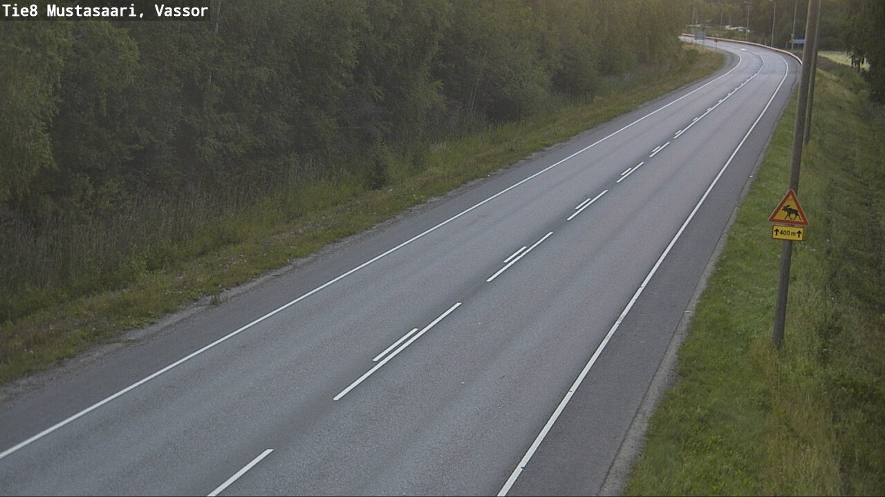 Weather Camera Image Väg 8 Korsholm, Vassor, Mustasaari, Pohjanmaa