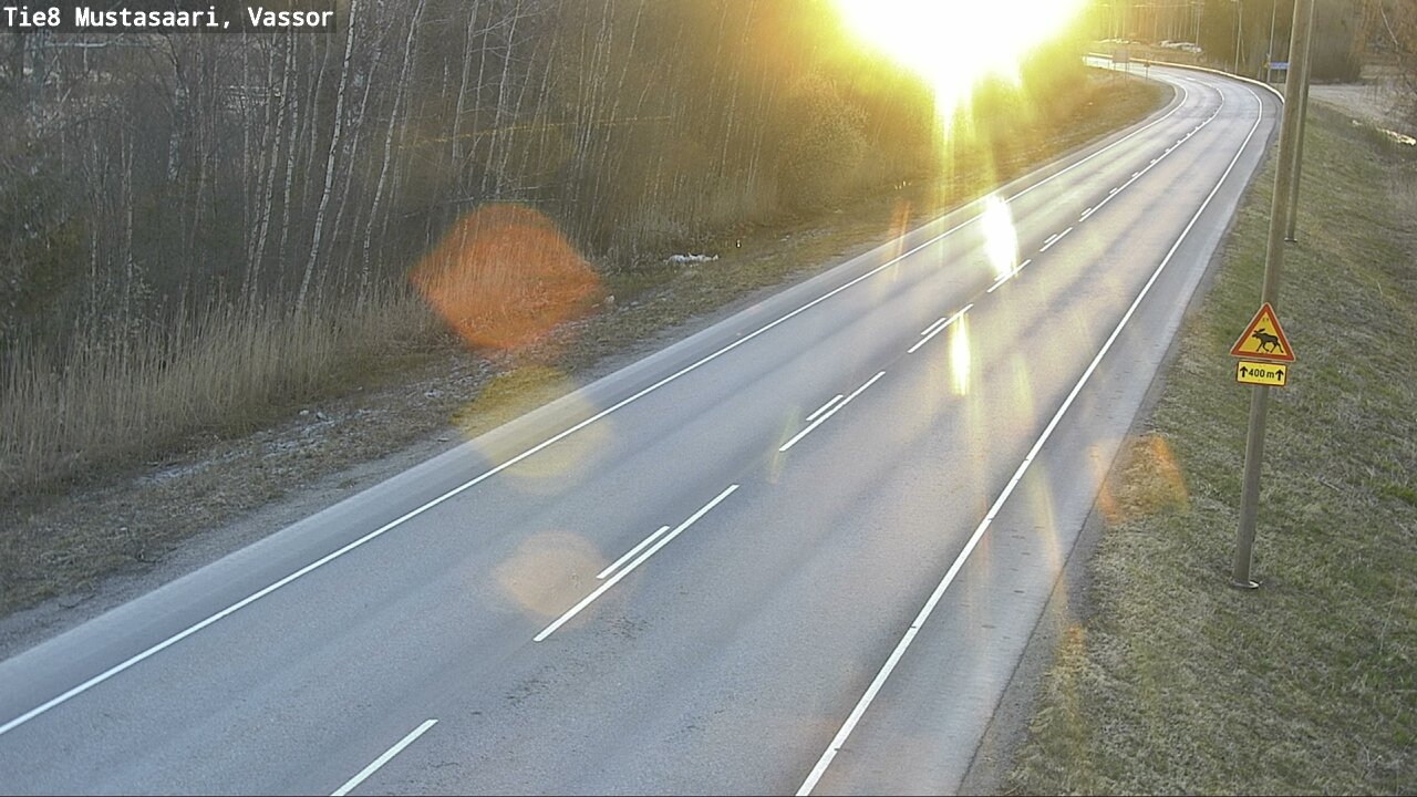 Weather Camera Image Road 8 Mustasaari, Vassor, Mustasaari, Pohjanmaa