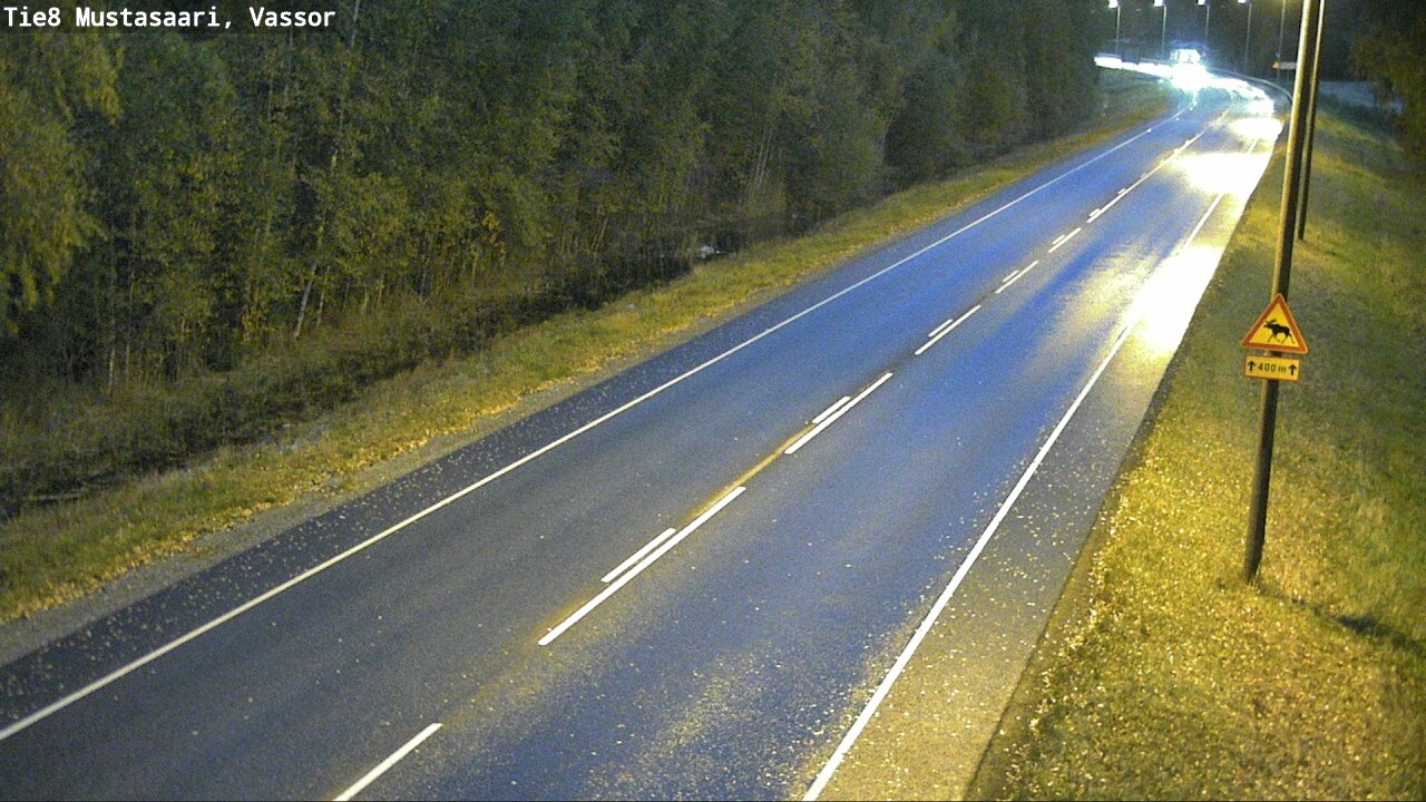 Weather Camera Image Road 8 Mustasaari, Vassor, Mustasaari, Pohjanmaa