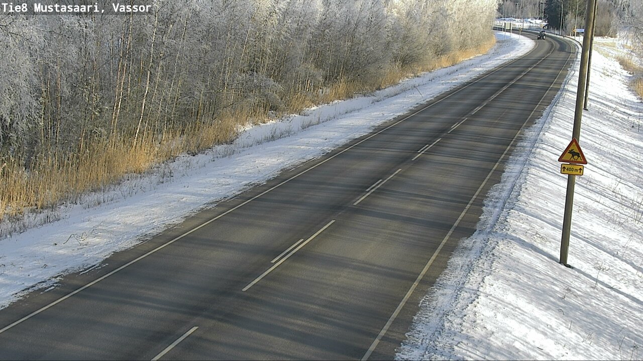 Weather Camera Image Road 8 Mustasaari, Vassor, Mustasaari, Pohjanmaa