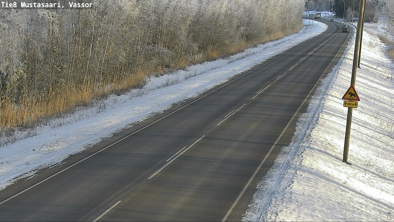 Weather Camera Image Road 8 Mustasaari, Vassor, Mustasaari, Pohjanmaa