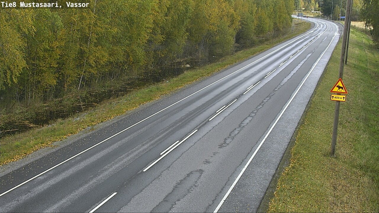 Weather Camera Image Road 8 Mustasaari, Vassor, Mustasaari, Pohjanmaa