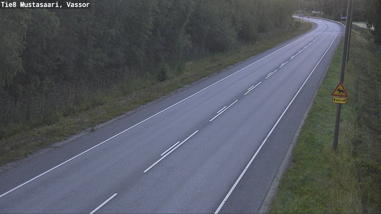Weather Camera Image Väg 8 Korsholm, Vassor, Mustasaari, Pohjanmaa