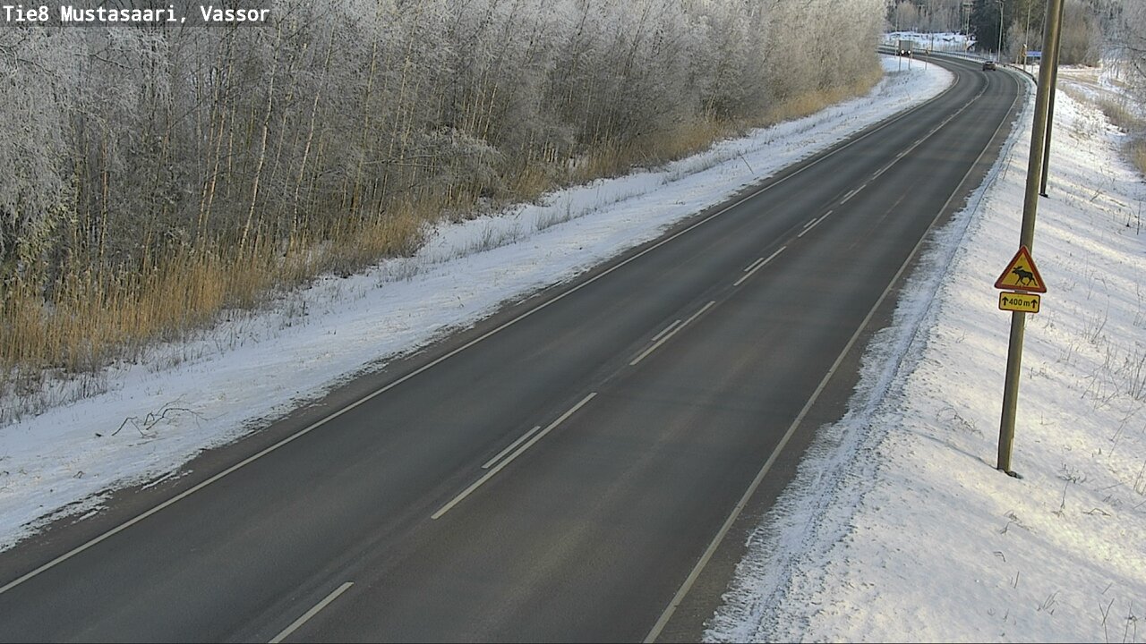 Weather Camera Image Road 8 Mustasaari, Vassor, Mustasaari, Pohjanmaa