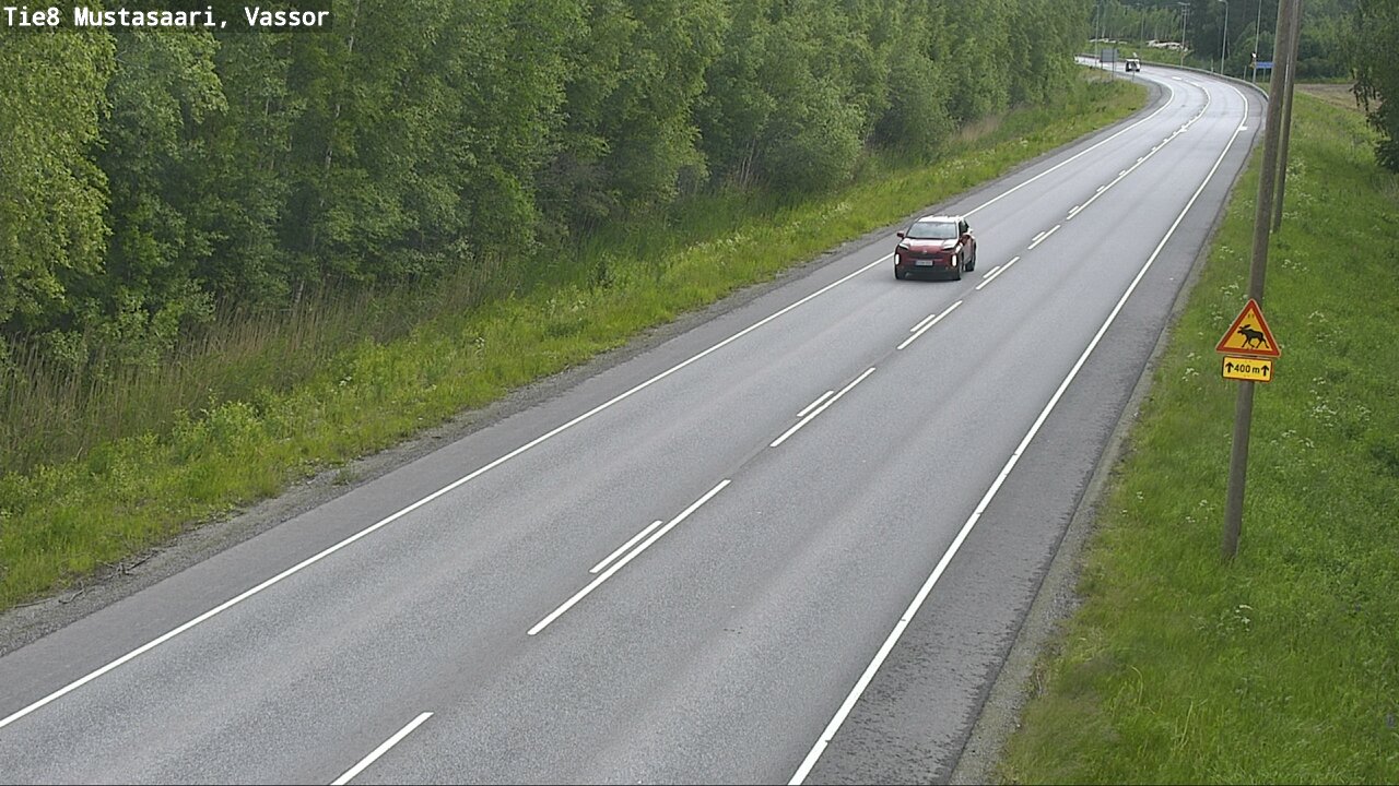 Weather Camera Image Väg 8 Korsholm, Vassor, Mustasaari, Pohjanmaa