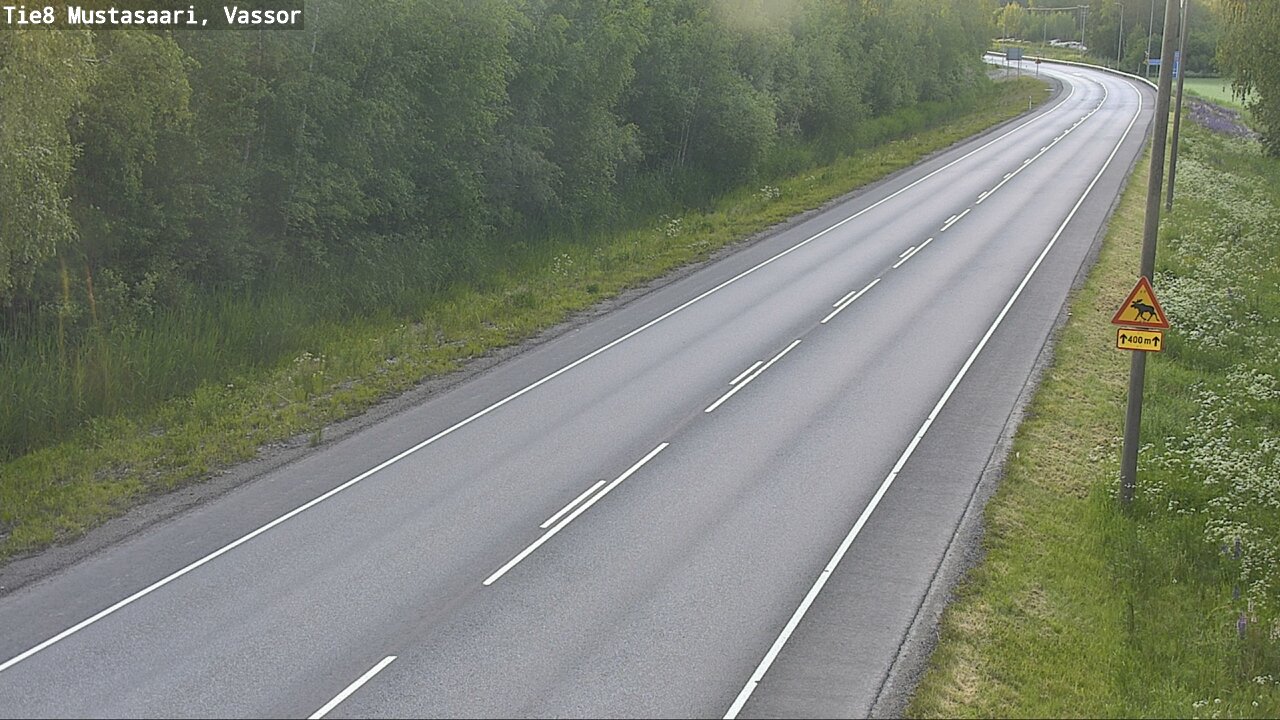 Weather Camera Image Road 8 Mustasaari, Vassor, Mustasaari, Pohjanmaa