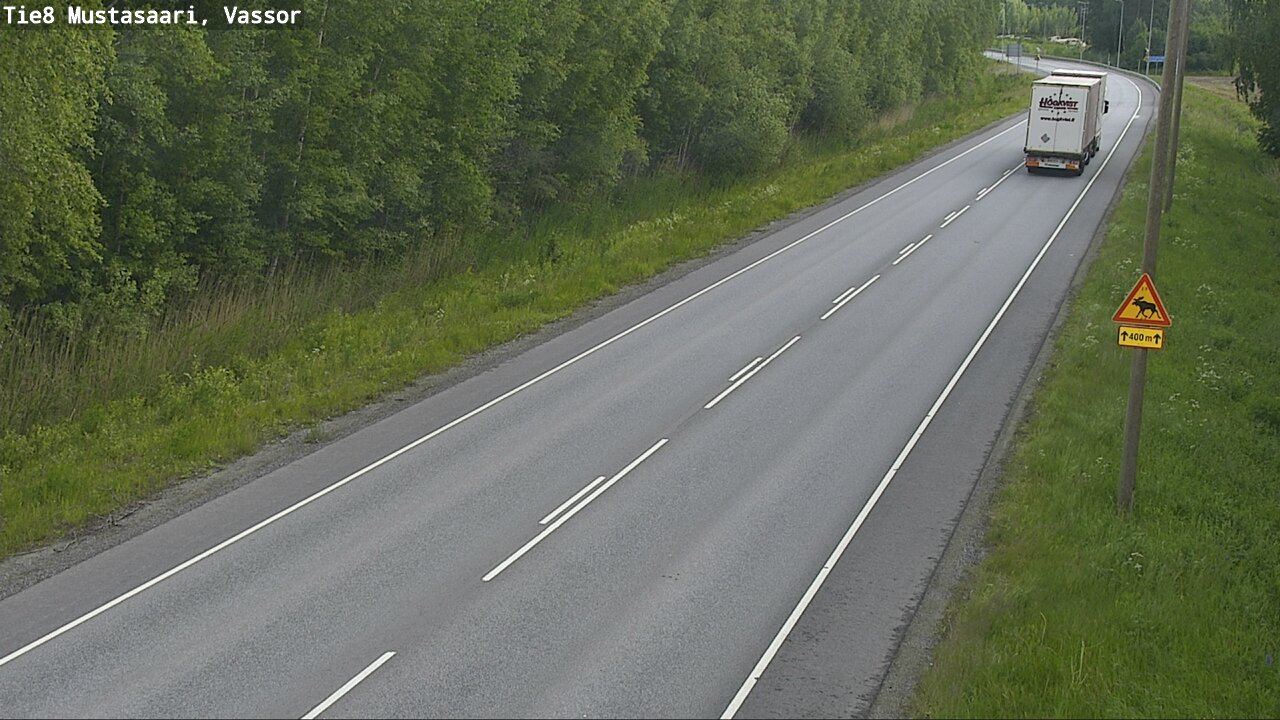 Weather Camera Image Väg 8 Korsholm, Vassor, Mustasaari, Pohjanmaa