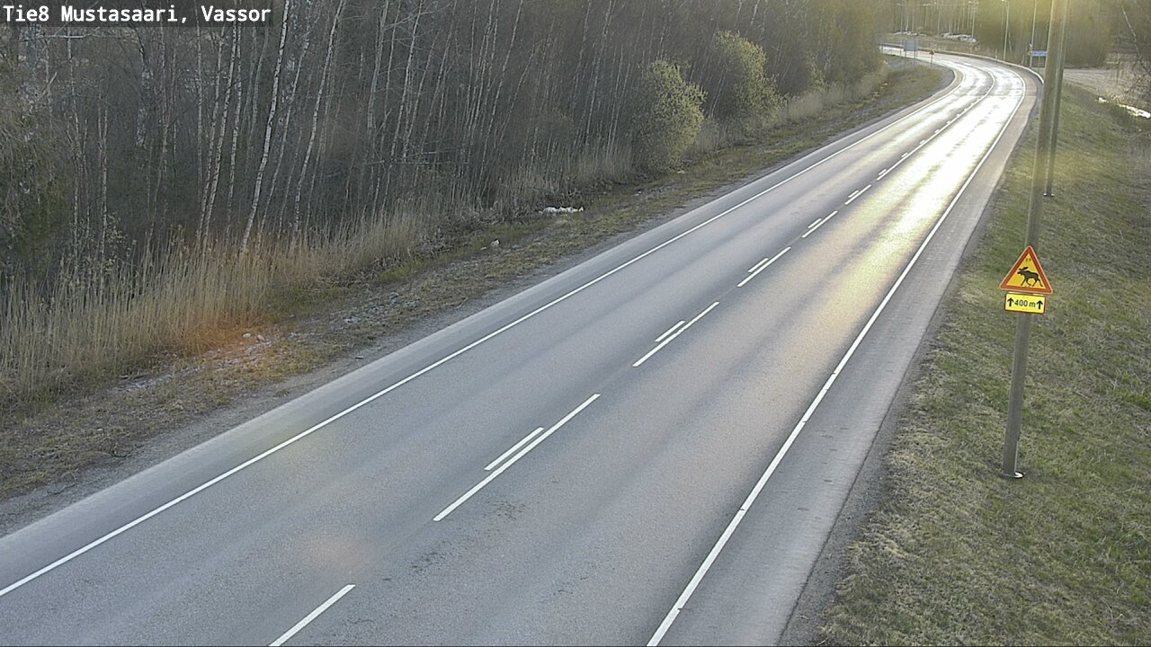 Weather Camera Image Road 8 Mustasaari, Vassor, Mustasaari, Pohjanmaa