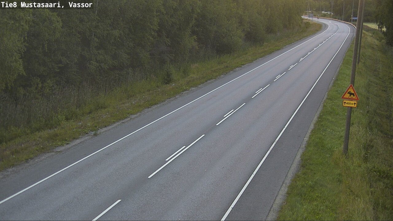Weather Camera Image Väg 8 Korsholm, Vassor, Mustasaari, Pohjanmaa