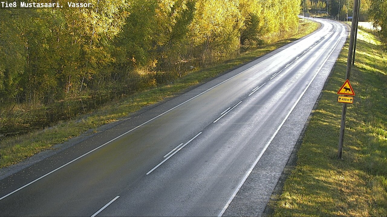 Weather Camera Image Road 8 Mustasaari, Vassor, Mustasaari, Pohjanmaa