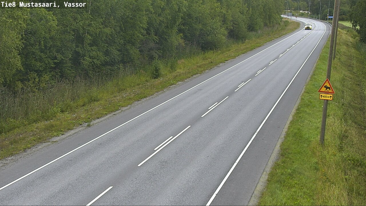 Weather Camera Image Väg 8 Korsholm, Vassor, Mustasaari, Pohjanmaa