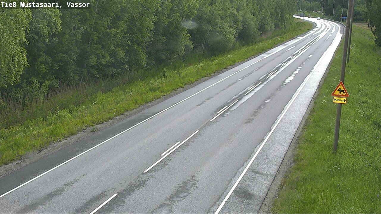 Weather Camera Image Road 8 Mustasaari, Vassor, Mustasaari, Pohjanmaa