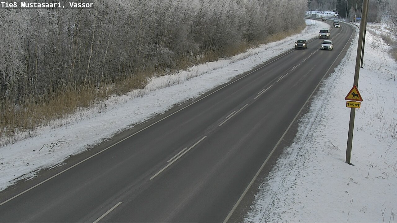 Weather Camera Image Road 8 Mustasaari, Vassor, Mustasaari, Pohjanmaa