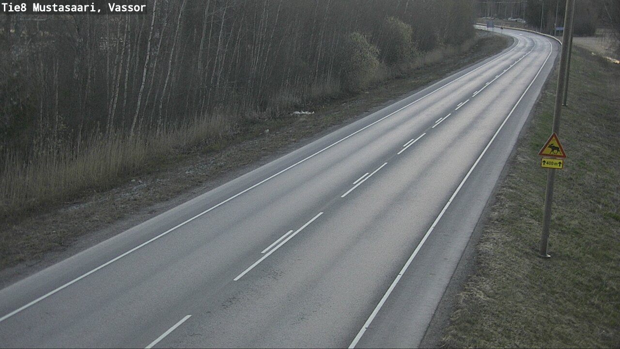 Weather Camera Image Road 8 Mustasaari, Vassor, Mustasaari, Pohjanmaa