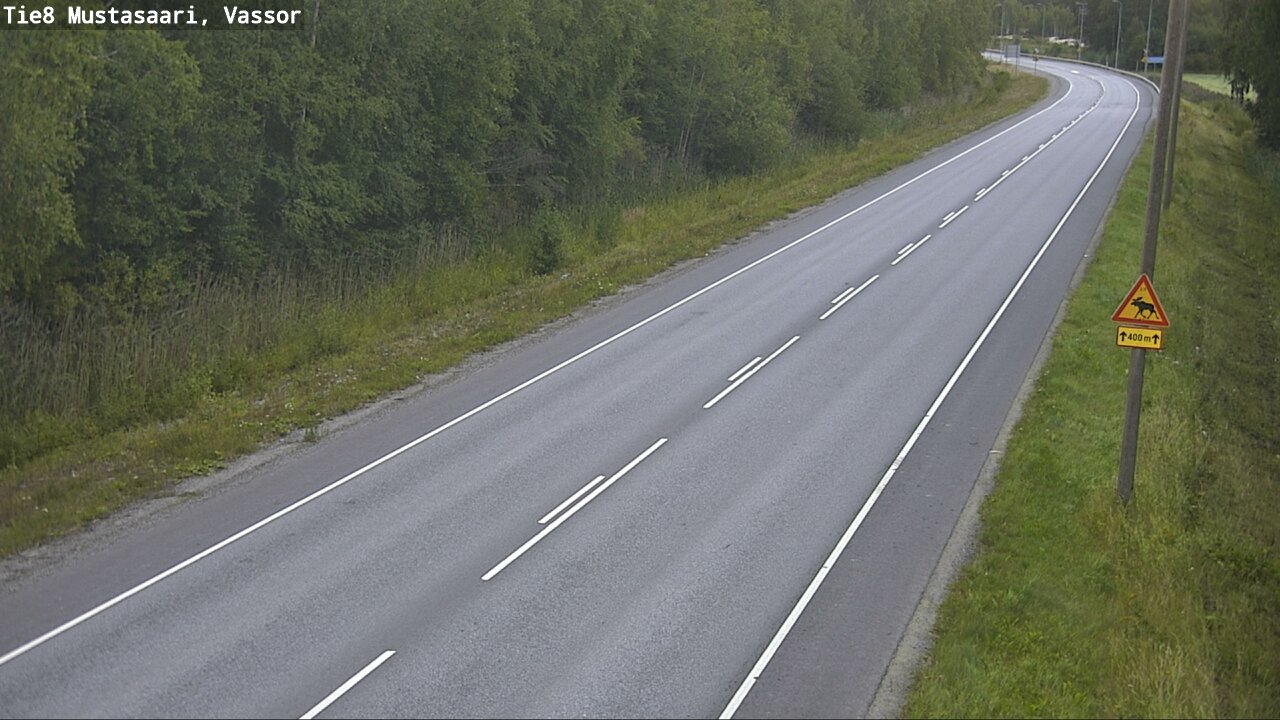 Weather Camera Image Väg 8 Korsholm, Vassor, Mustasaari, Pohjanmaa