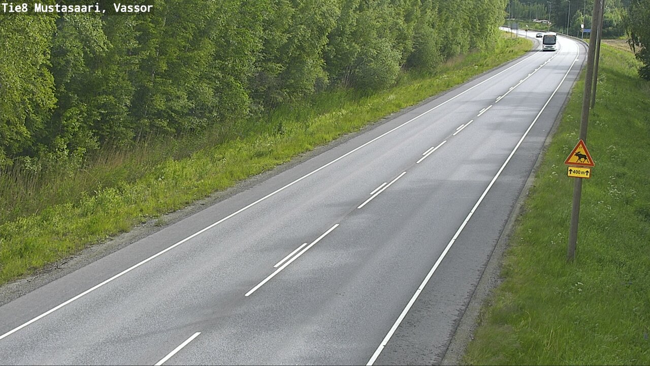 Weather Camera Image Väg 8 Korsholm, Vassor, Mustasaari, Pohjanmaa