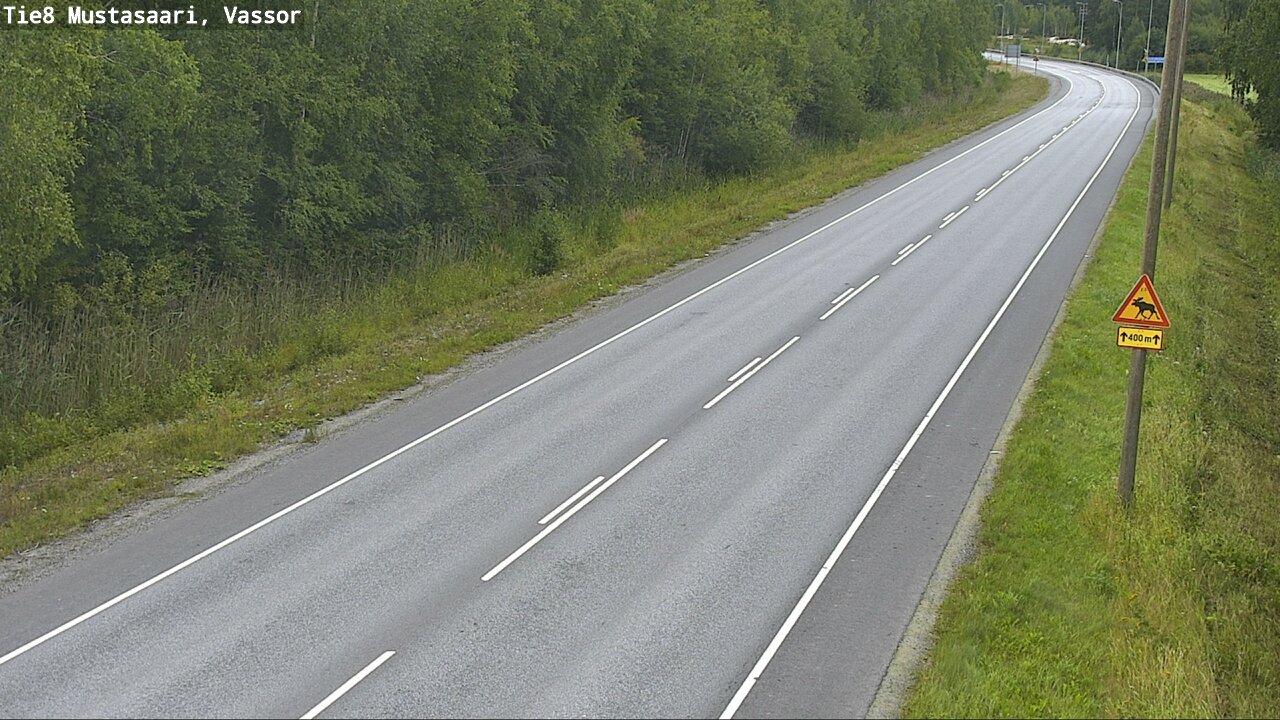 Weather Camera Image Väg 8 Korsholm, Vassor, Mustasaari, Pohjanmaa