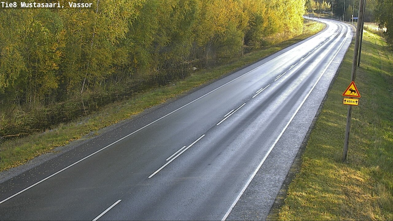 Weather Camera Image Road 8 Mustasaari, Vassor, Mustasaari, Pohjanmaa