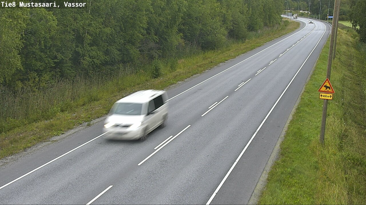 Weather Camera Image Väg 8 Korsholm, Vassor, Mustasaari, Pohjanmaa