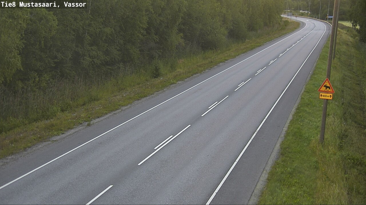 Weather Camera Image Väg 8 Korsholm, Vassor, Mustasaari, Pohjanmaa