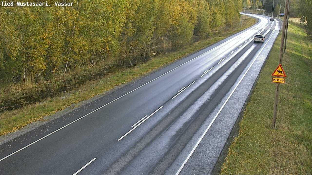 Weather Camera Image Road 8 Mustasaari, Vassor, Mustasaari, Pohjanmaa