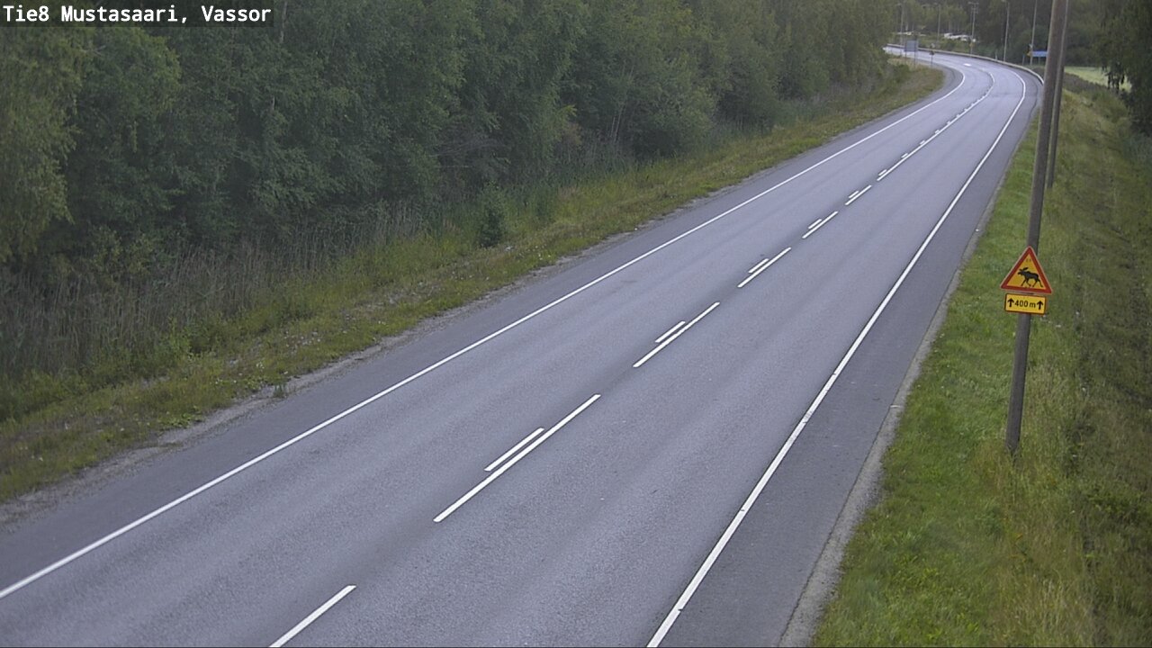 Weather Camera Image Väg 8 Korsholm, Vassor, Mustasaari, Pohjanmaa