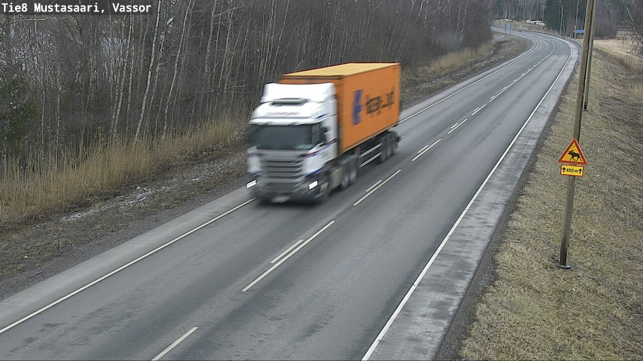 Weather Camera Image Road 8 Mustasaari, Vassor, Mustasaari, Pohjanmaa