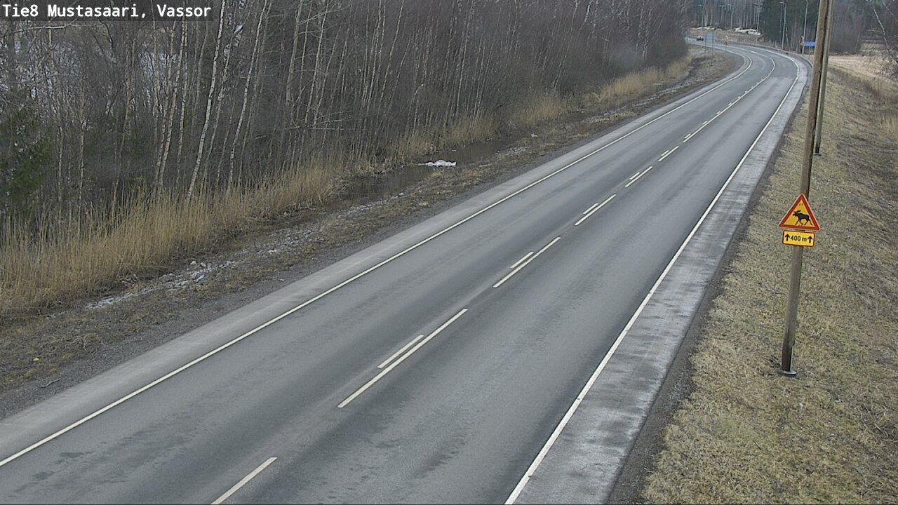 Weather Camera Image Road 8 Mustasaari, Vassor, Mustasaari, Pohjanmaa