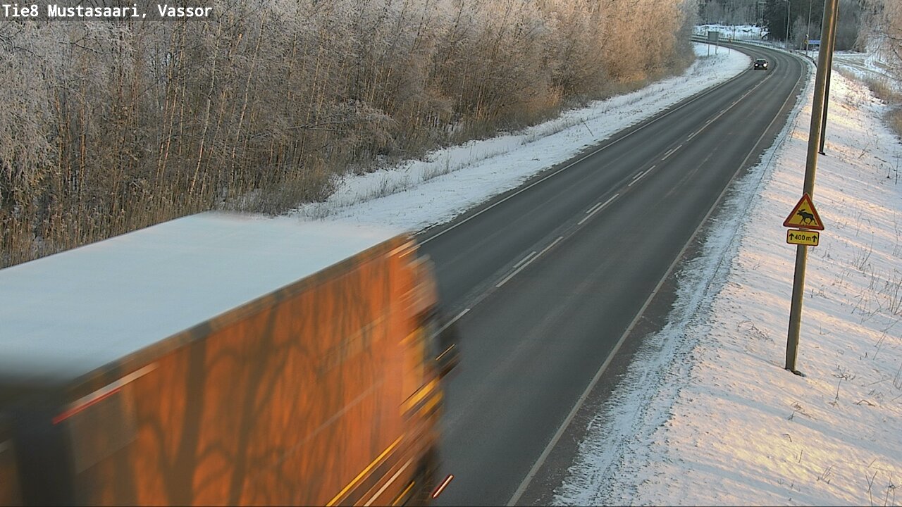 Weather Camera Image Road 8 Mustasaari, Vassor, Mustasaari, Pohjanmaa