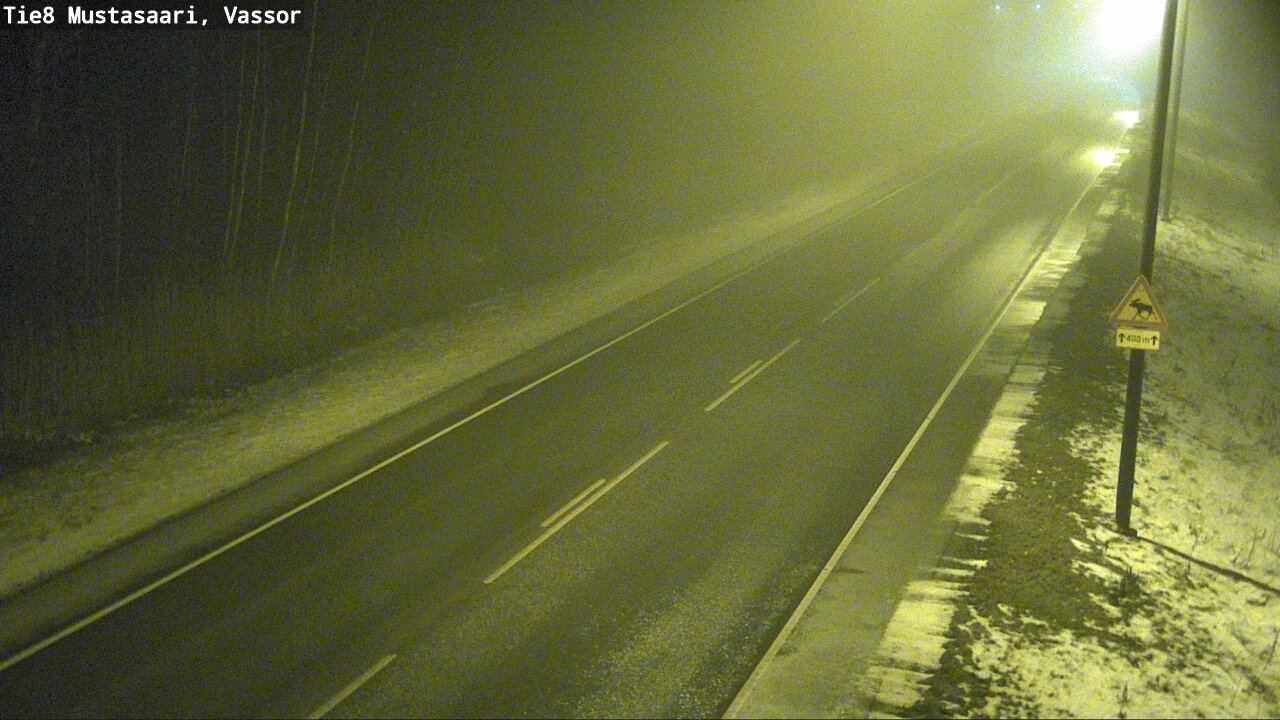 Weather Camera Image Väg 8 Korsholm, Vassor, Mustasaari, Pohjanmaa