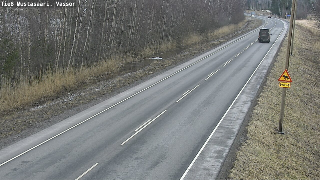 Weather Camera Image Road 8 Mustasaari, Vassor, Mustasaari, Pohjanmaa