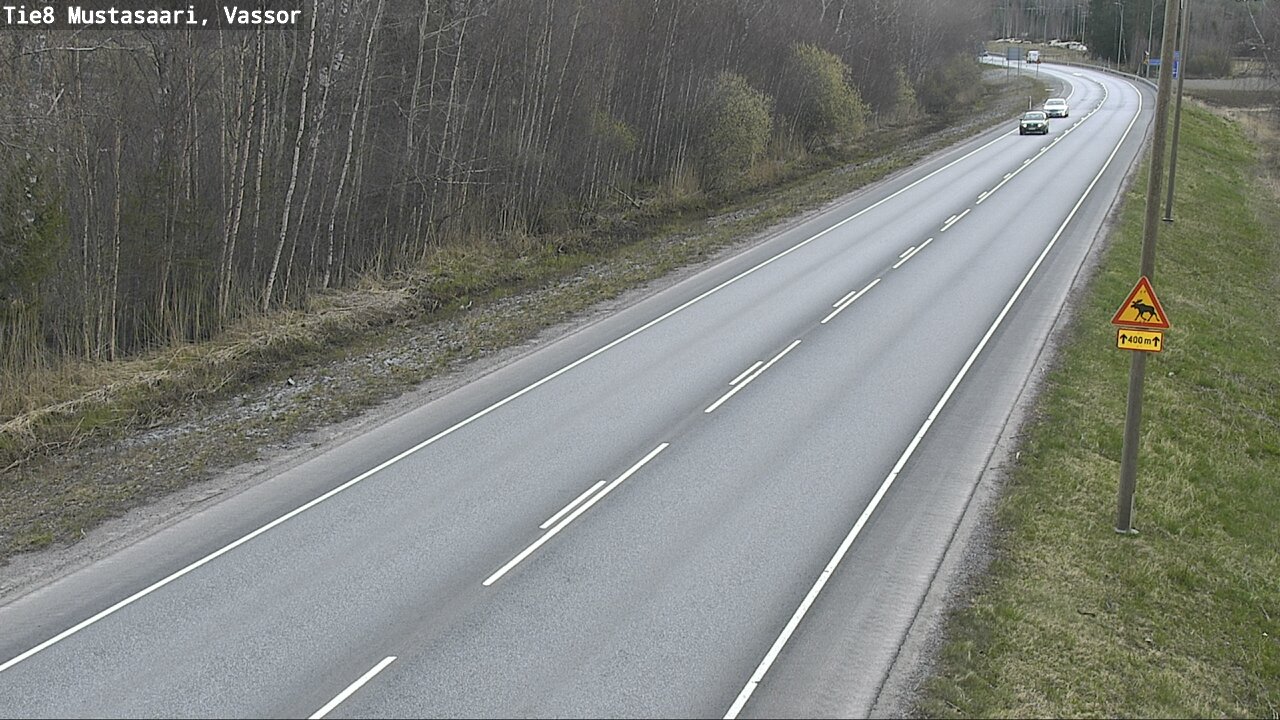 Weather Camera Image Väg 8 Korsholm, Vassor, Mustasaari, Pohjanmaa