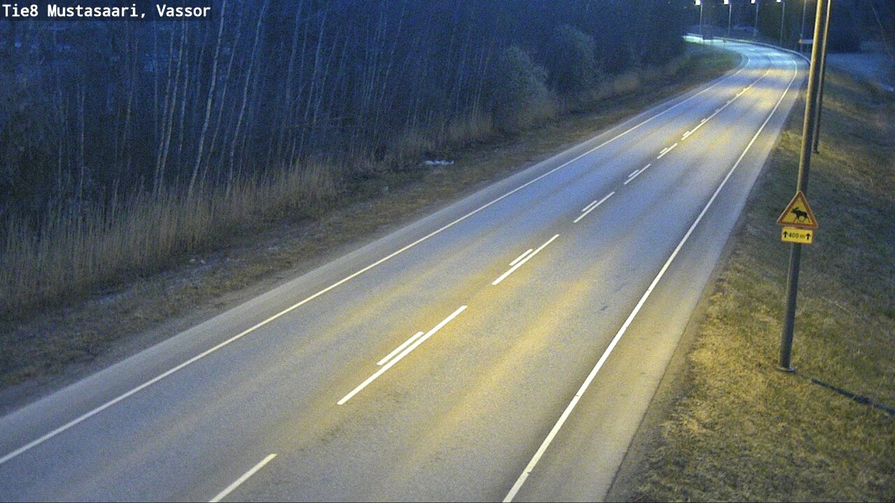 Weather Camera Image Road 8 Mustasaari, Vassor, Mustasaari, Pohjanmaa