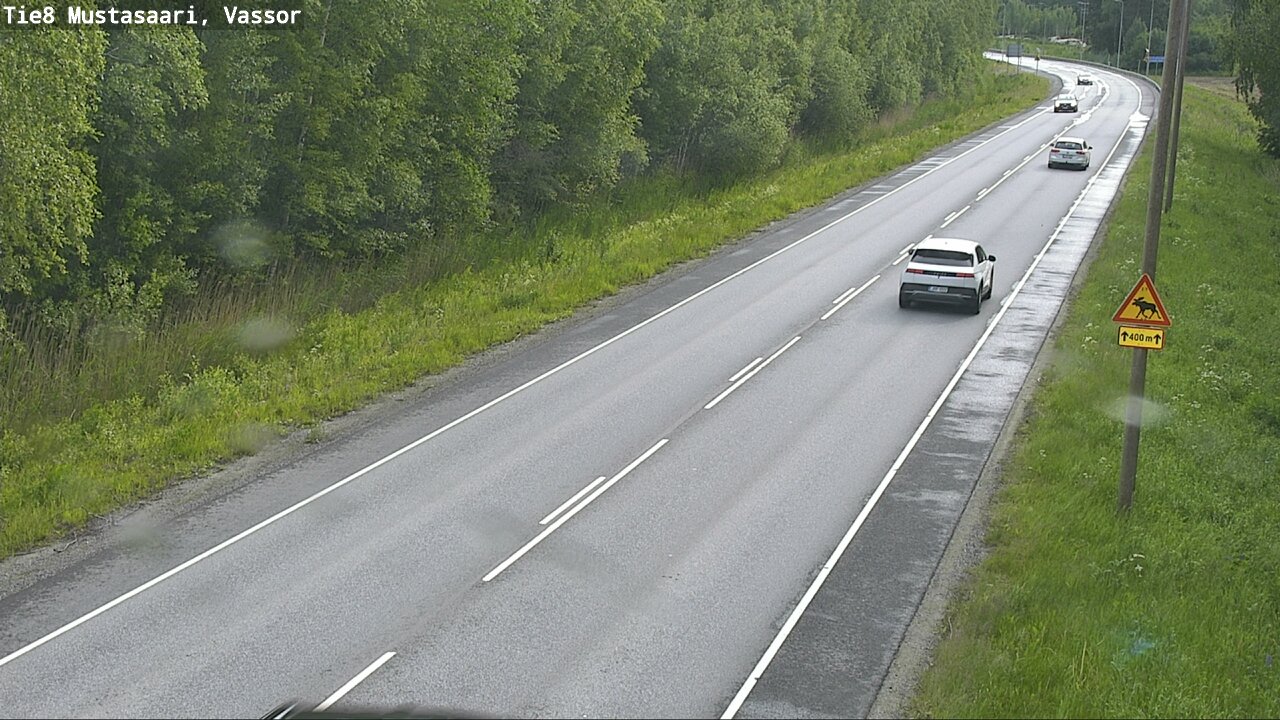 Weather Camera Image Väg 8 Korsholm, Vassor, Mustasaari, Pohjanmaa