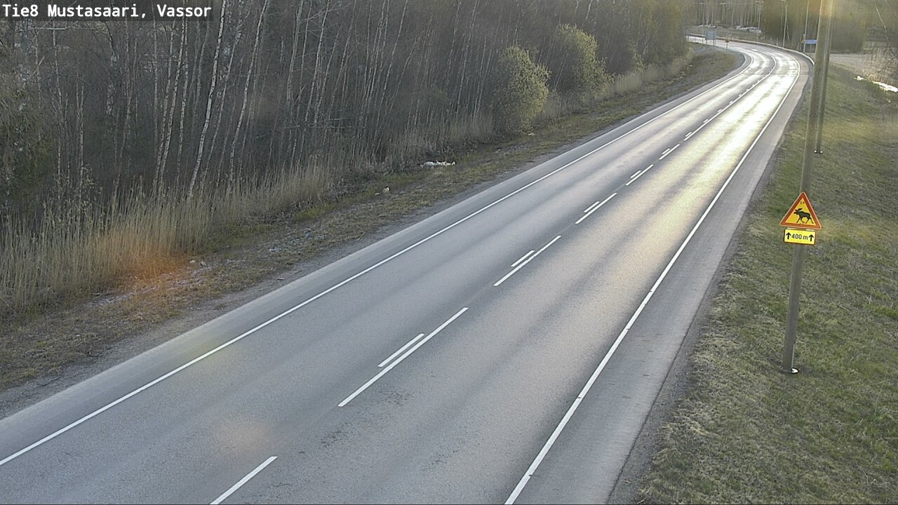 Weather Camera Image Road 8 Mustasaari, Vassor, Mustasaari, Pohjanmaa