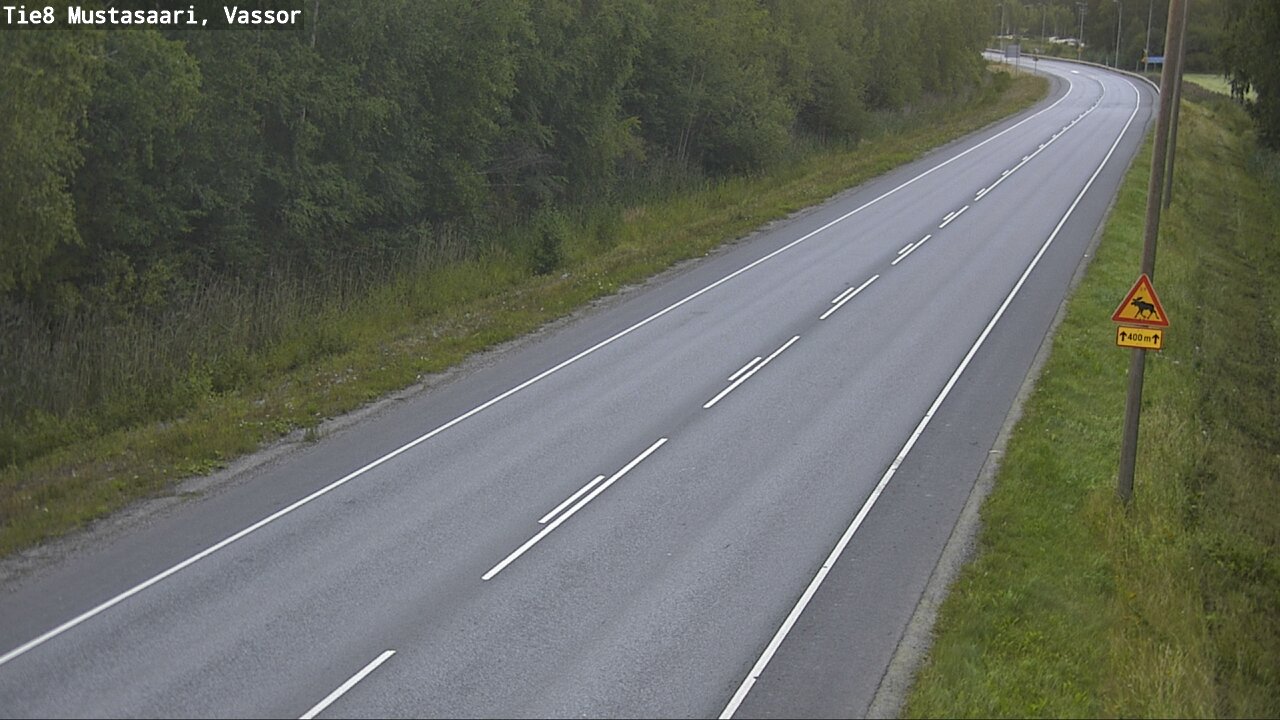 Weather Camera Image Väg 8 Korsholm, Vassor, Mustasaari, Pohjanmaa