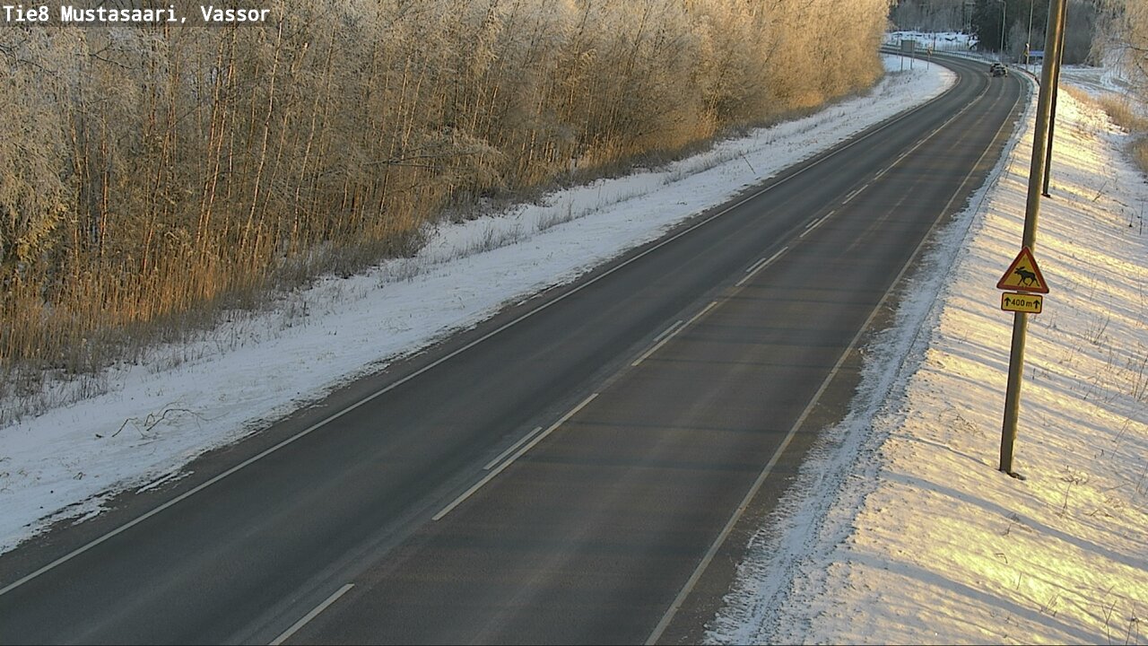 Weather Camera Image Road 8 Mustasaari, Vassor, Mustasaari, Pohjanmaa
