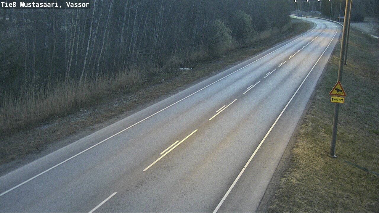 Weather Camera Image Road 8 Mustasaari, Vassor, Mustasaari, Pohjanmaa