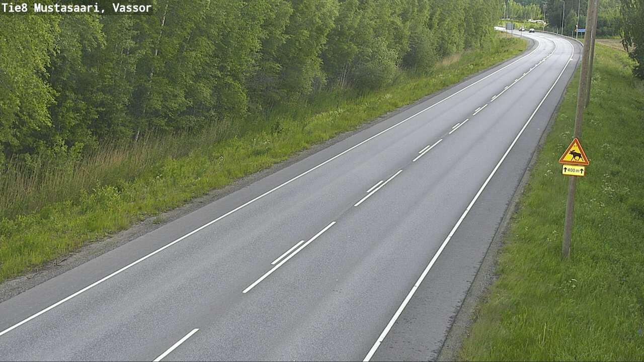 Weather Camera Image Väg 8 Korsholm, Vassor, Mustasaari, Pohjanmaa