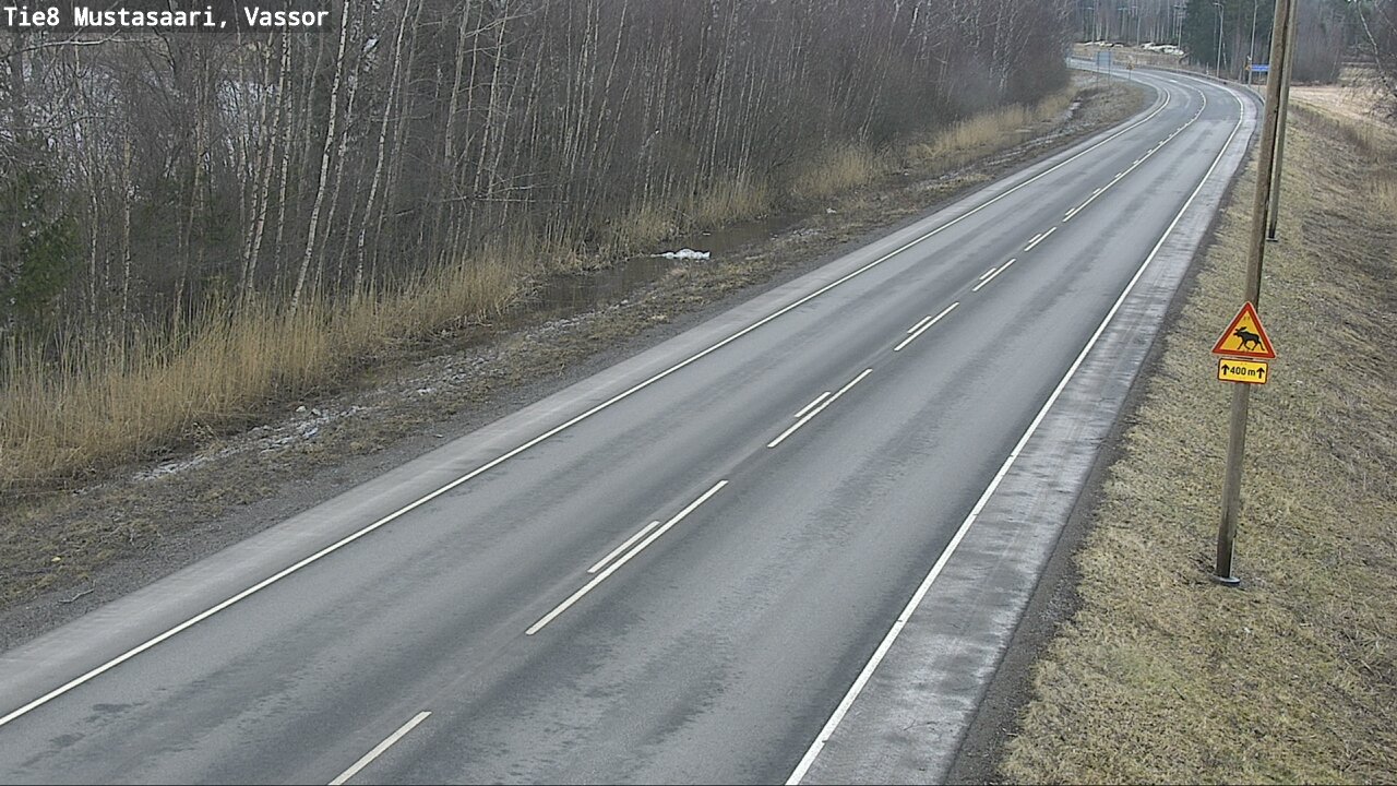Weather Camera Image Road 8 Mustasaari, Vassor, Mustasaari, Pohjanmaa