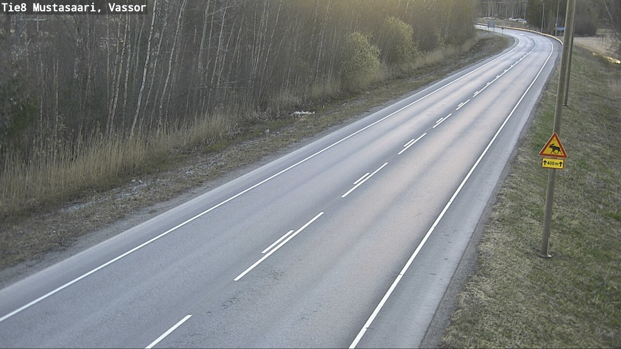Weather Camera Image Road 8 Mustasaari, Vassor, Mustasaari, Pohjanmaa