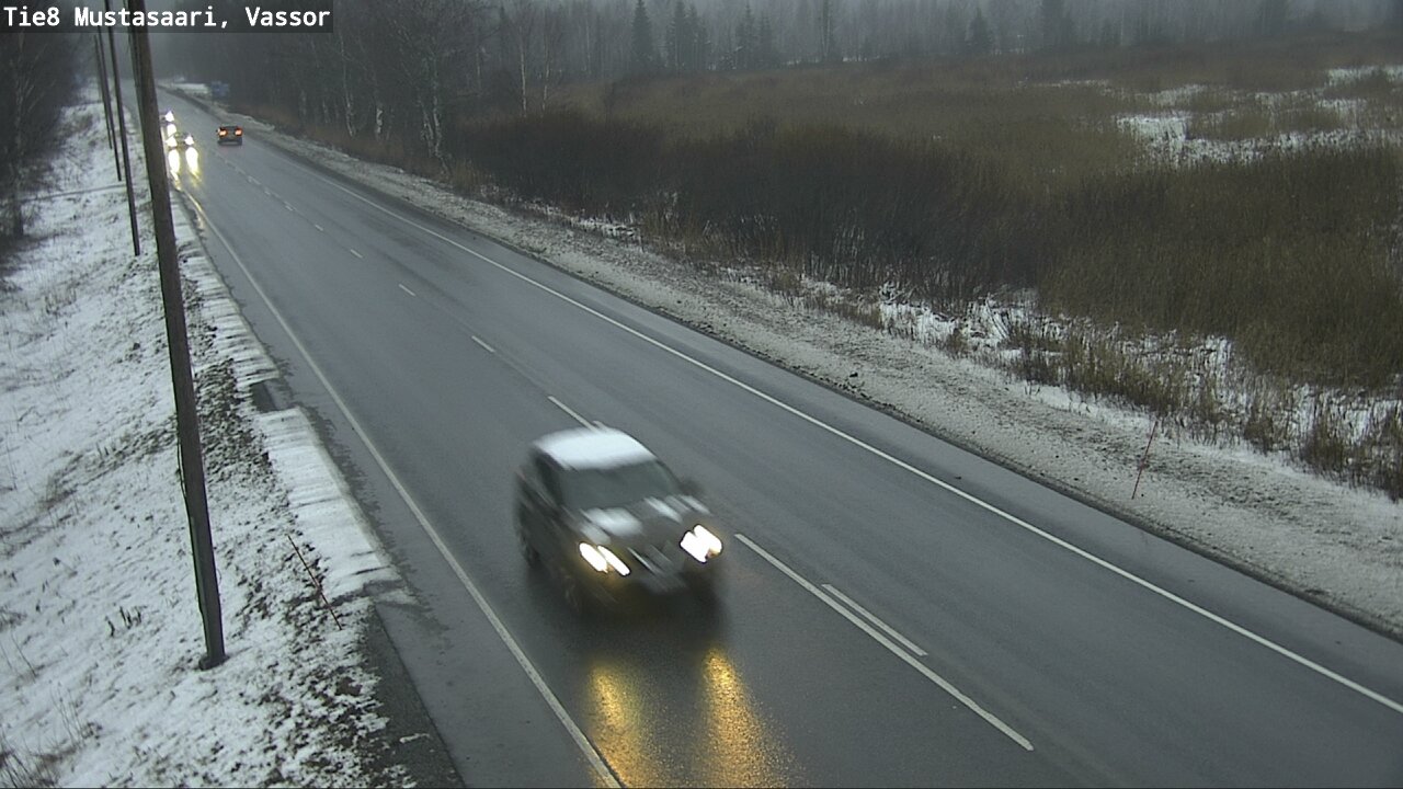Weather Camera Image Väg 8 Korsholm, Vassor, Mustasaari, Pohjanmaa