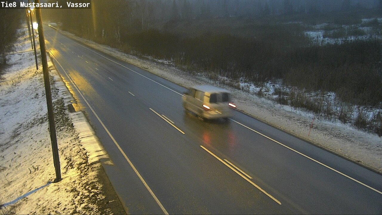 Weather Camera Image Väg 8 Korsholm, Vassor, Mustasaari, Pohjanmaa