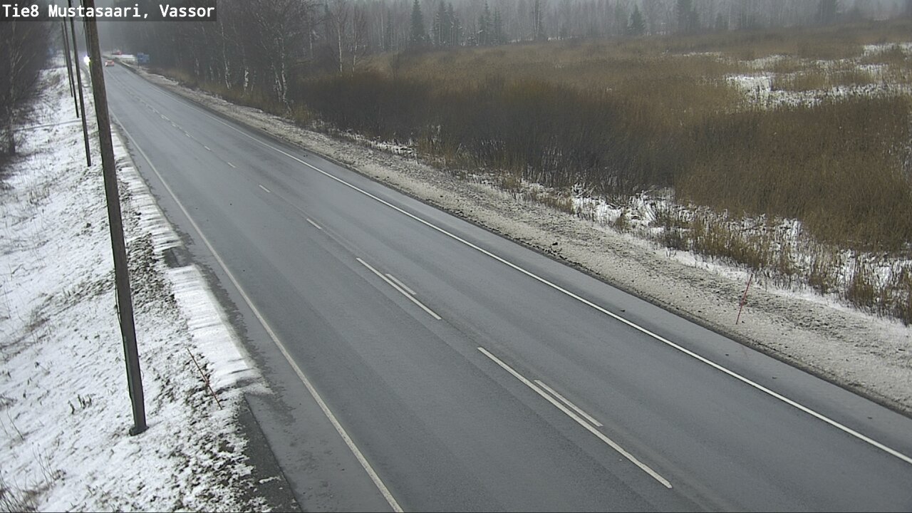 Weather Camera Image Väg 8 Korsholm, Vassor, Mustasaari, Pohjanmaa
