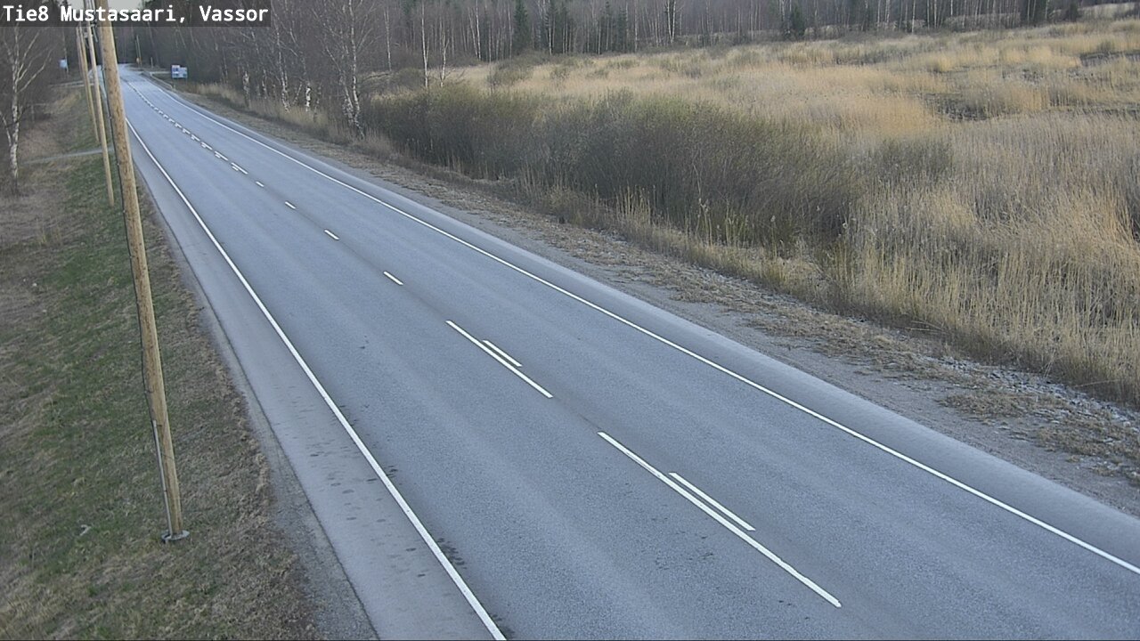 Weather Camera Image Road 8 Mustasaari, Vassor, Mustasaari, Pohjanmaa