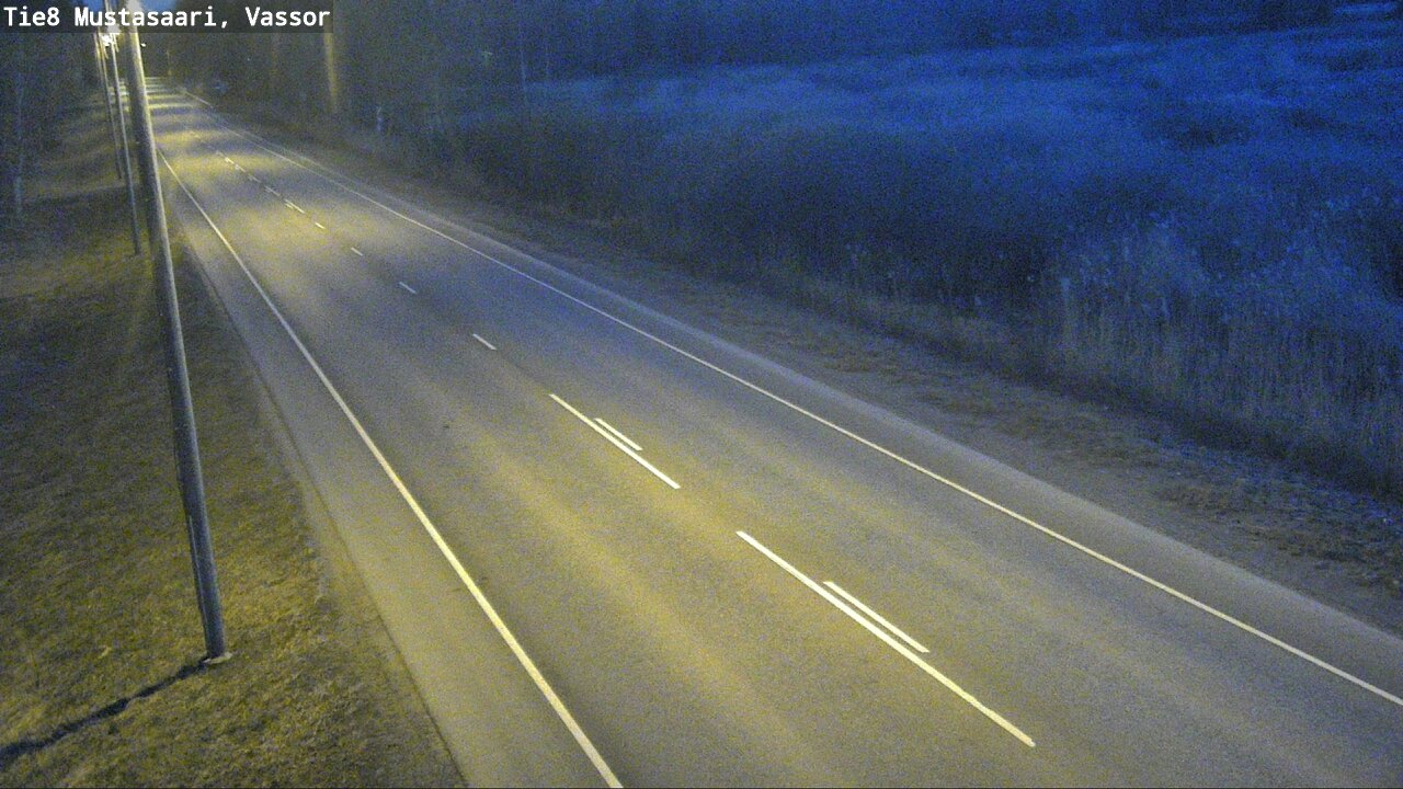 Weather Camera Image Väg 8 Korsholm, Vassor, Mustasaari, Pohjanmaa