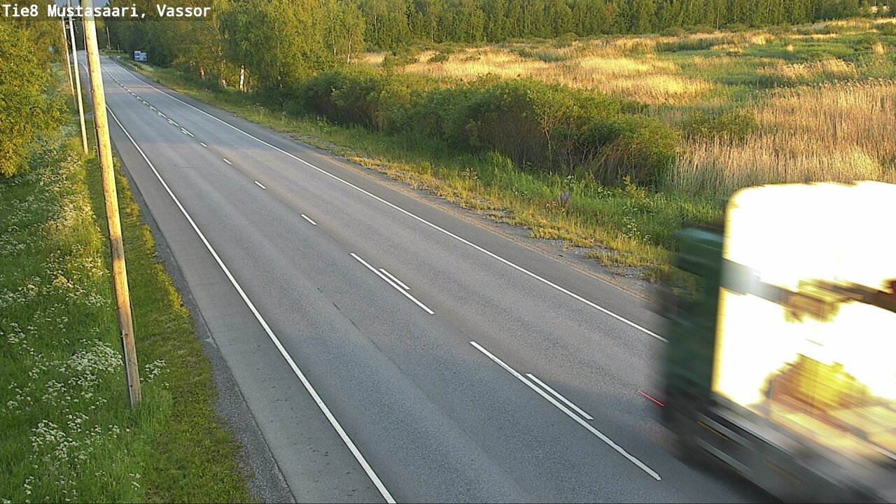 Weather Camera Image Road 8 Mustasaari, Vassor, Mustasaari, Pohjanmaa